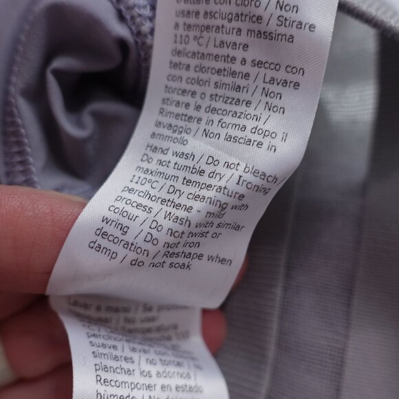 NWT Patricia Pepe Zipper Front Pleated Trouser Pants Sz 1 Lavender Gray Skinny - Picture 9 of 10